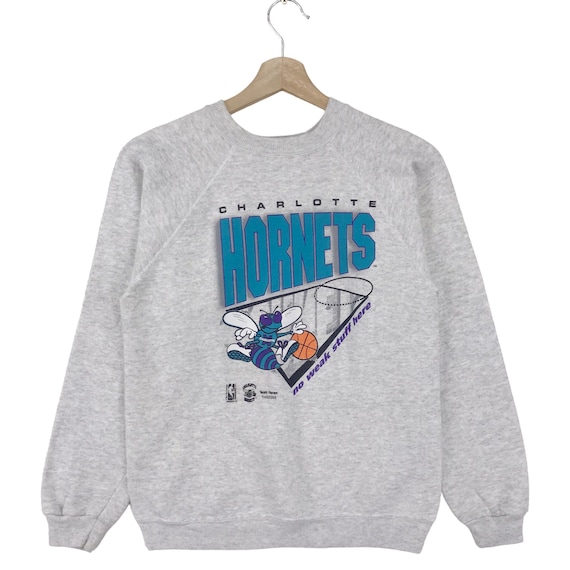 Charlotte Hornets 90's Style Vintage NBA Crewneck Sweatshirt