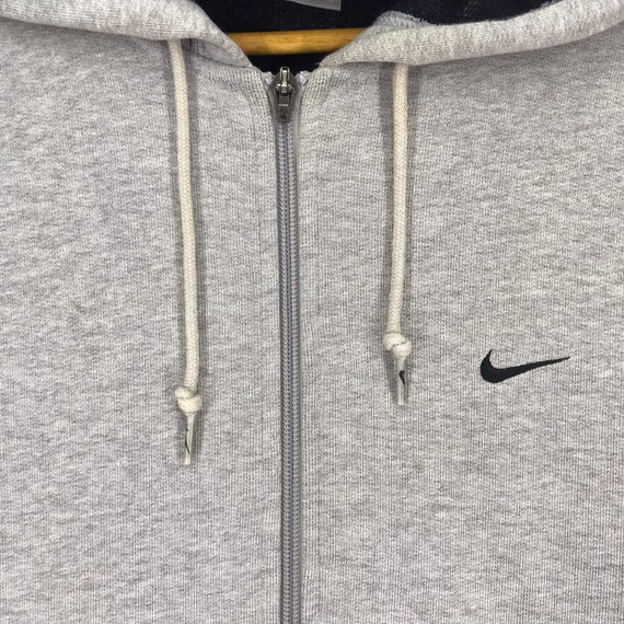 Vintage Nike Hoodie Sweatshirt spellout Small swo… - image 6