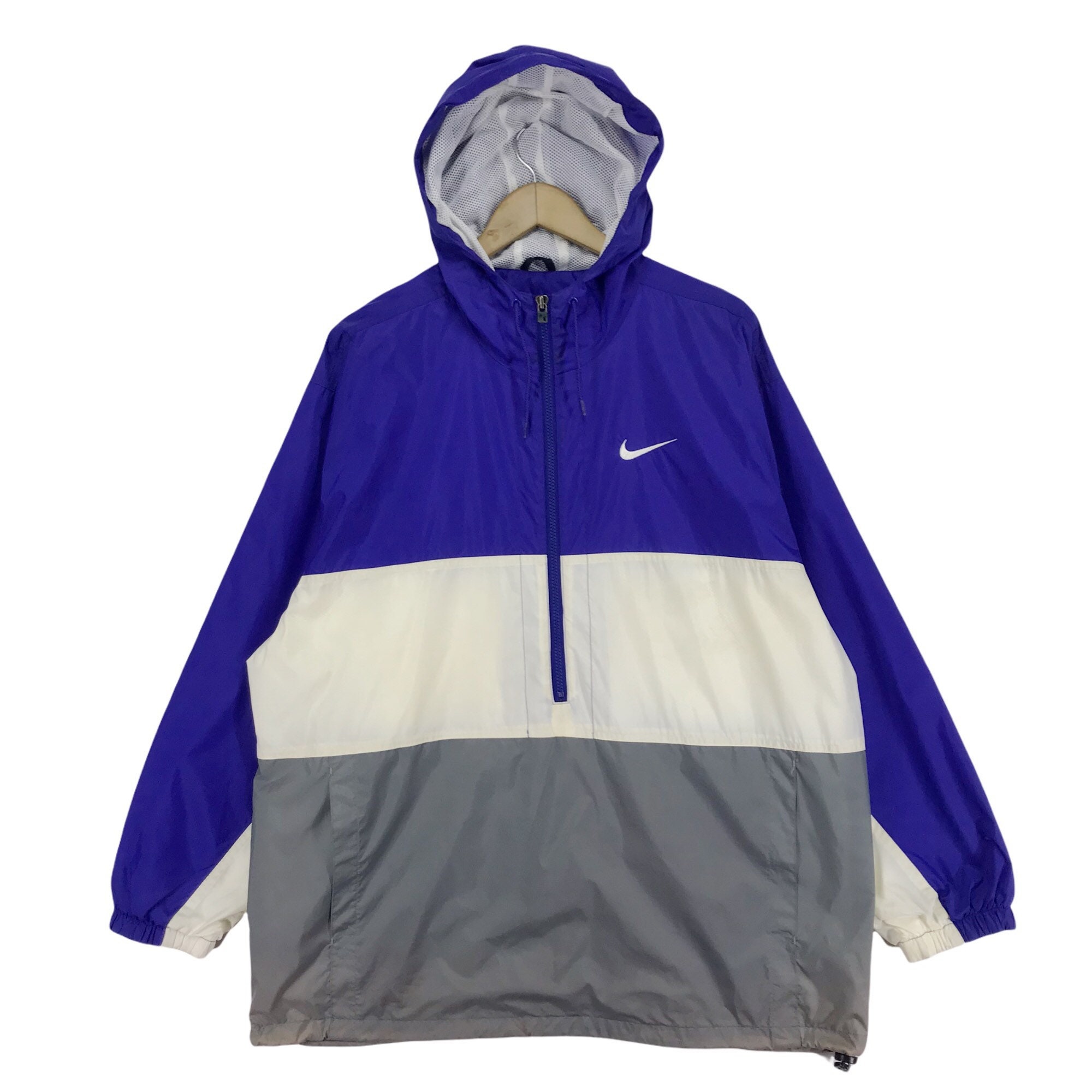 Nike windbreaker half zip clearance