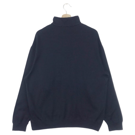 Vintage Daks London Sweatshirt Half Zip Double Po… - image 5