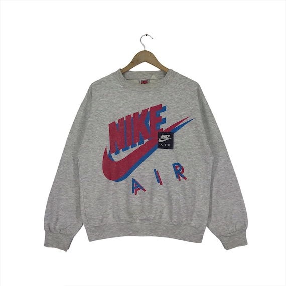 Vintage 90's Nike Sweatshirt Pullover Spell Etsy España