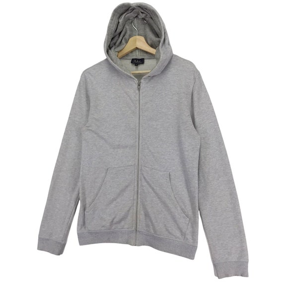 hoodie zippé blanc