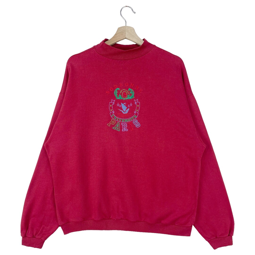 velour sweatshirt bleu sorbonne