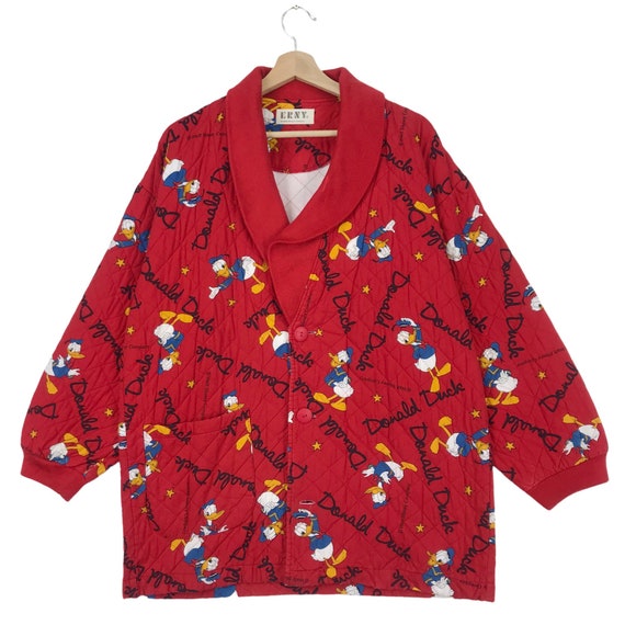 Red donald duck sweater 2025