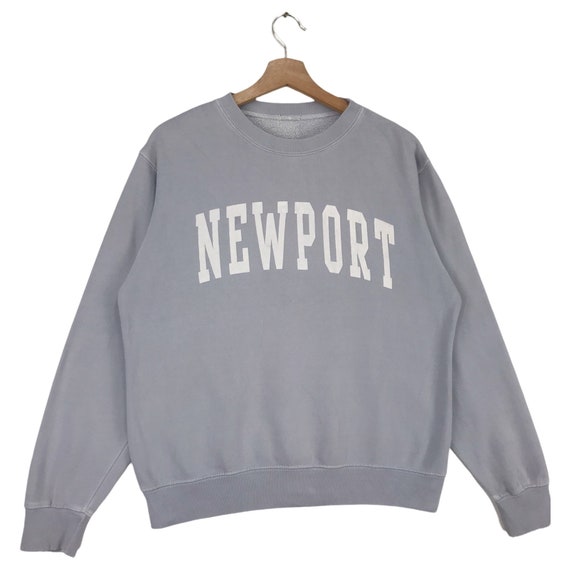 Vintage NewPork Sweatshirt Crewneck spellout Big … - image 2