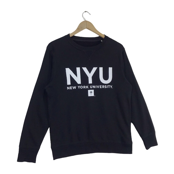 Vintage New York University Sweatshirt Big Logo Spellout NYU