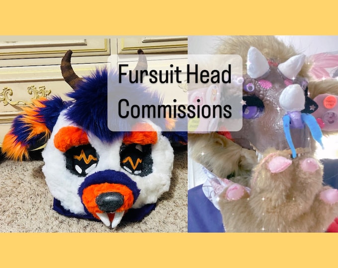 Fursuit Head Commissions - Etsy
