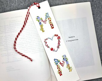 Mother's Day Bookmarks | Mum | Handmade bookmark - Book Lover Gift for your mummy