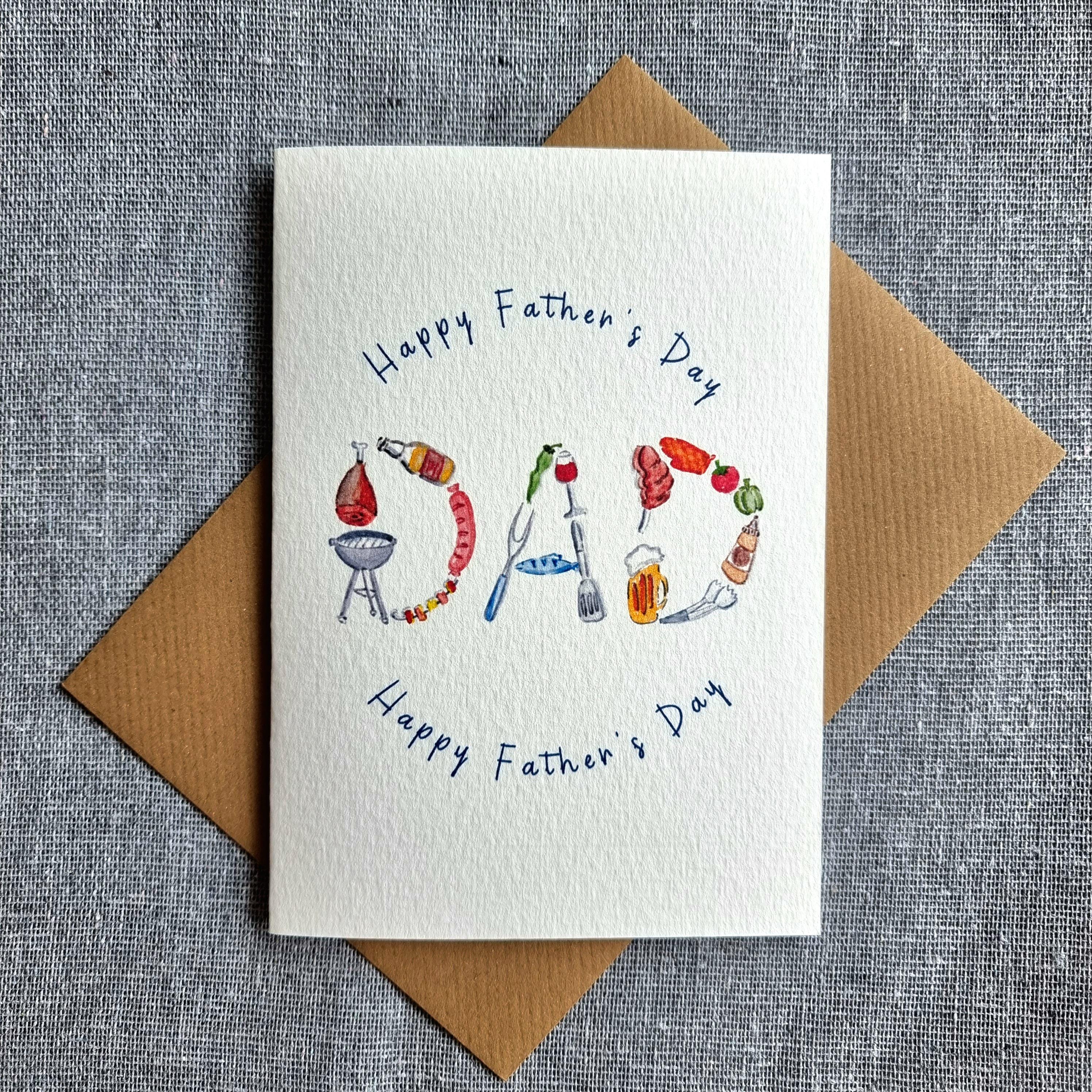 Biglietto Di Auguri ALY LOU Per La Festa Del Papà Con Barba: Un Messaggio Speciale Per Un Papà, Nonno O Marito Unico! - 5