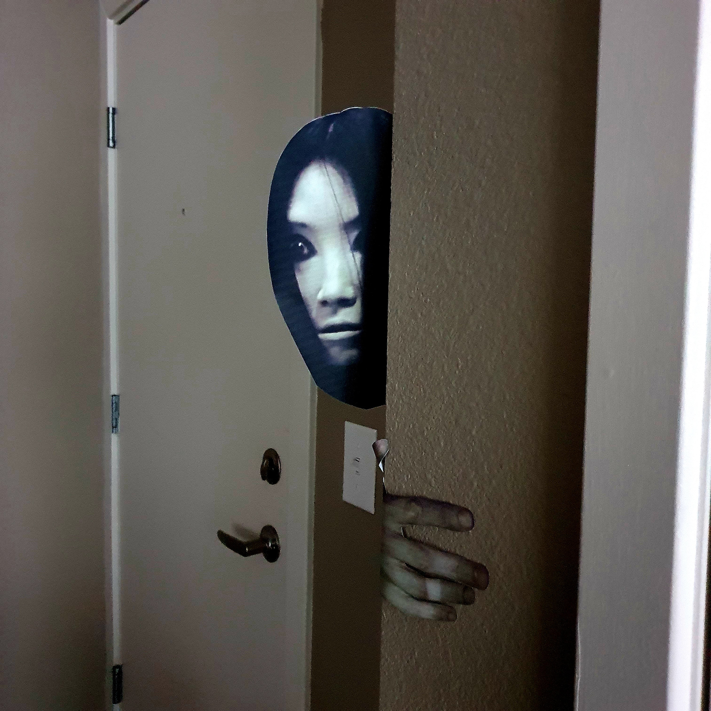 The Grudge Halloween Corner Decoration Just Print Etsy