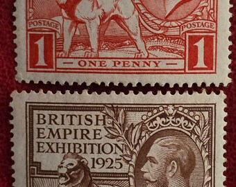Ausstellungsmarken des Britischen Empire 1925