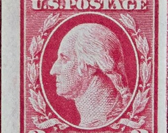 Timbre de 2 centimes. George Washington 1915 États-Unis