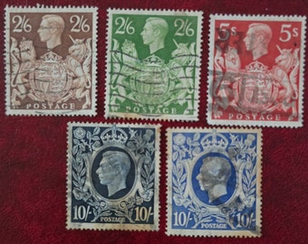 Briefmarken des Vereinigten Königreichs 1939