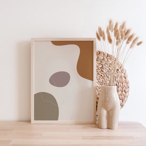 Mid Century Modern Organic Art, Mid Century Modern Organic Print, Mid Century Modern Organic Wall Art, Mid Century Modern Organic