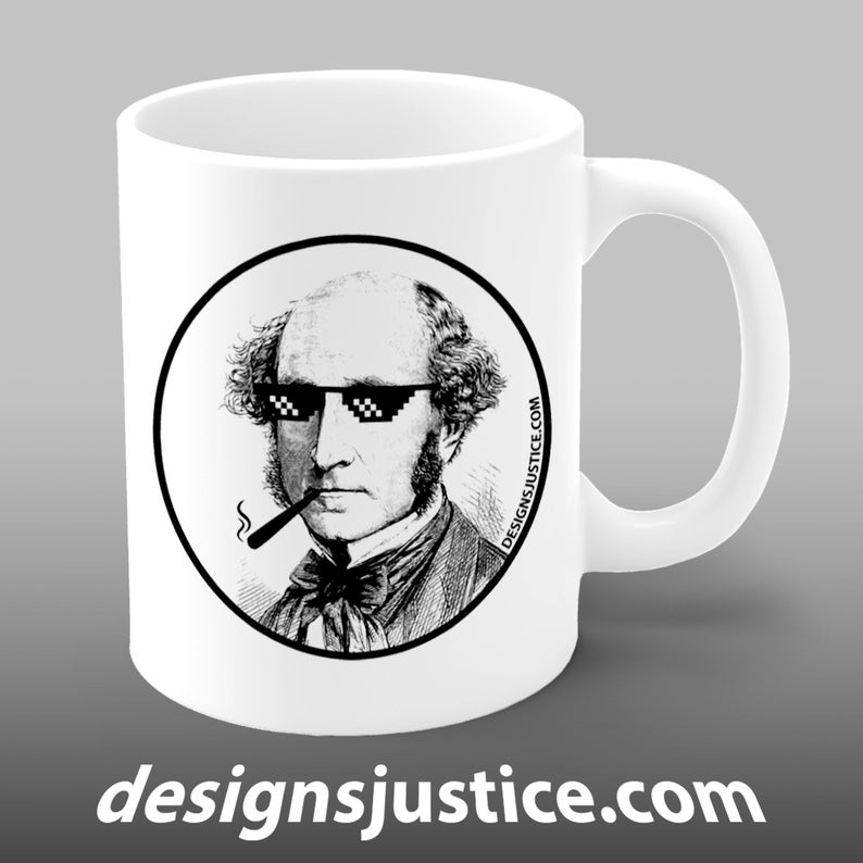 Thug Life John Stuart Mill Mug image 1