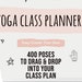 see more listings in the Yoga Class Planners section