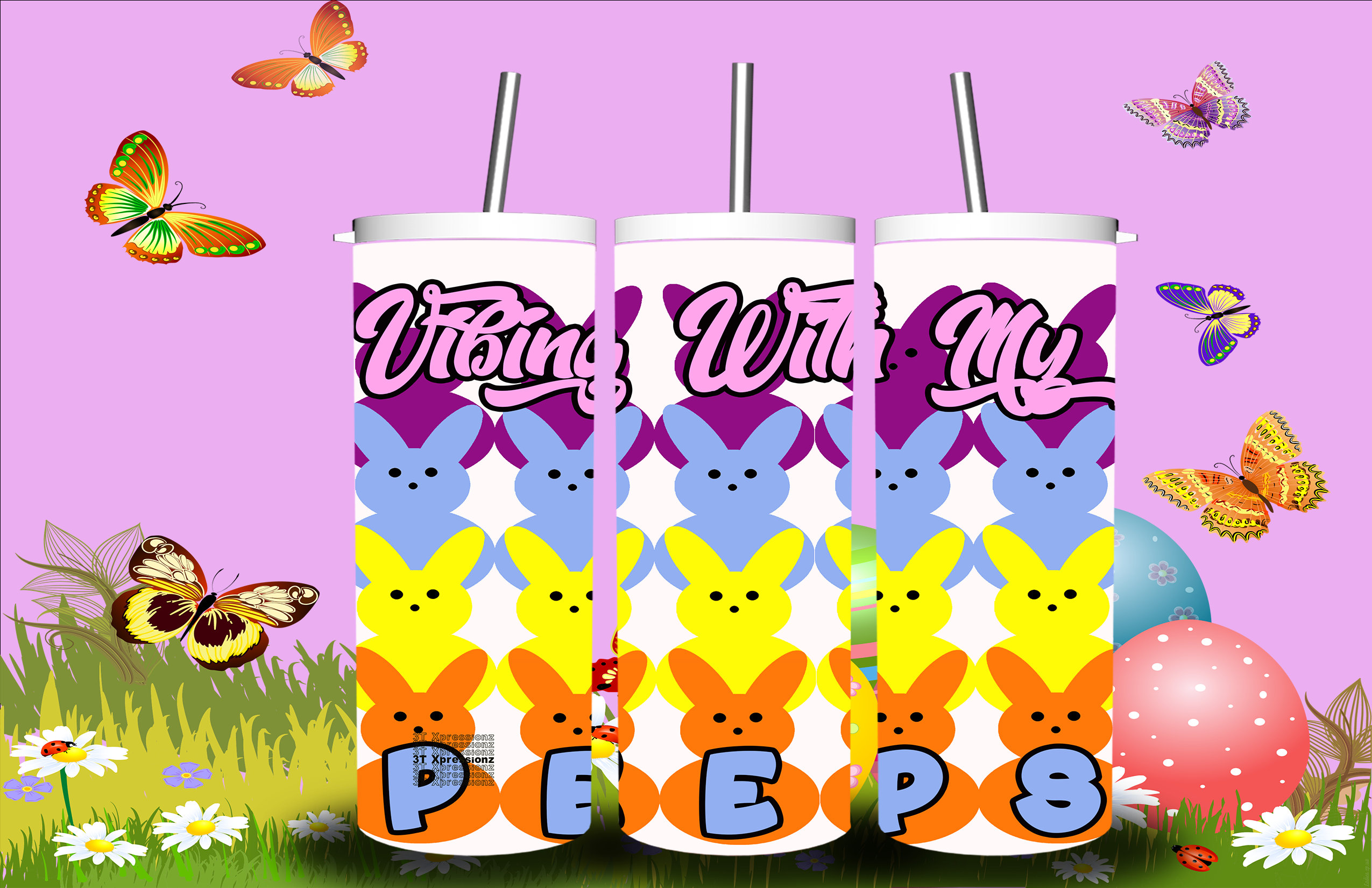Easter Peeps Tumbler main image 1