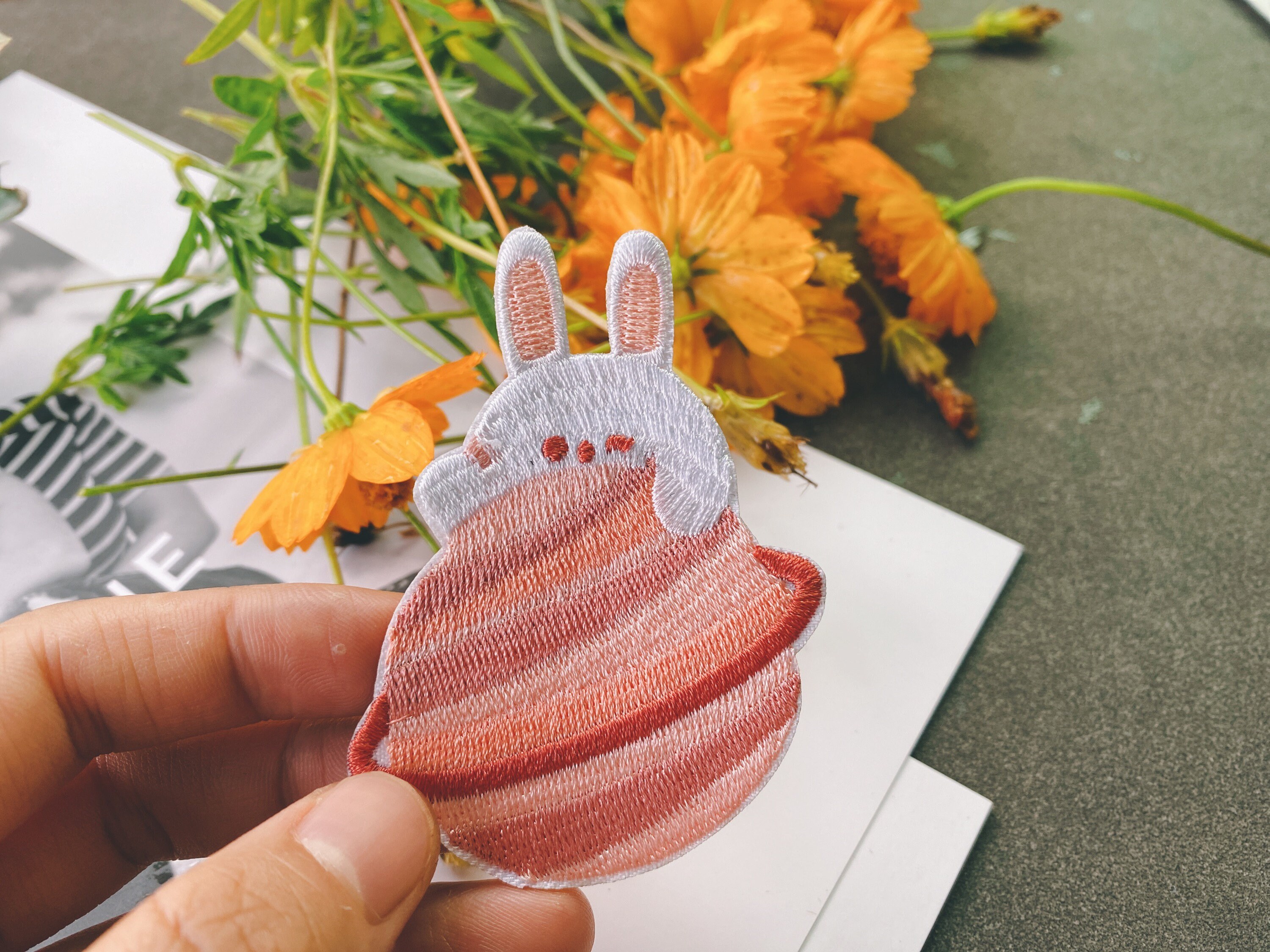 Cute Bunny Fashion PatchesIron On Patches Embroidery Patches Etsy