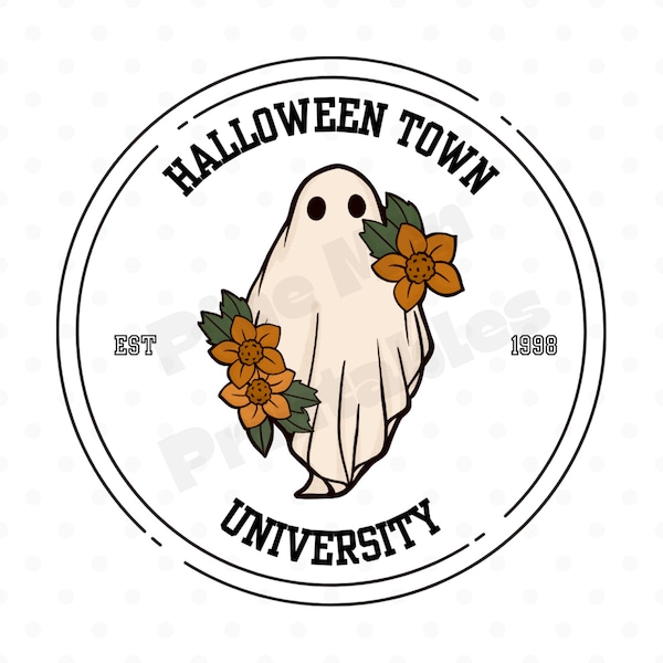 Halloweentown SVG, Halloweentown University png, Halloweentown university svg, Halloweentown University est 1998 png, Spooky University svg