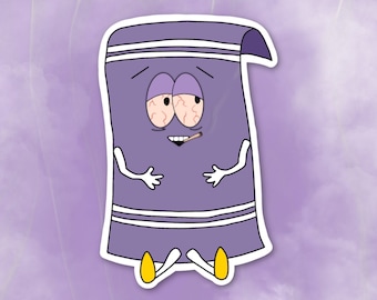 South Park’s Towelie High Sticker | 2.5” Glossy