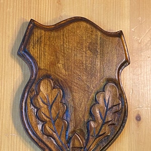 Wood Plaque - for antlers or other projects