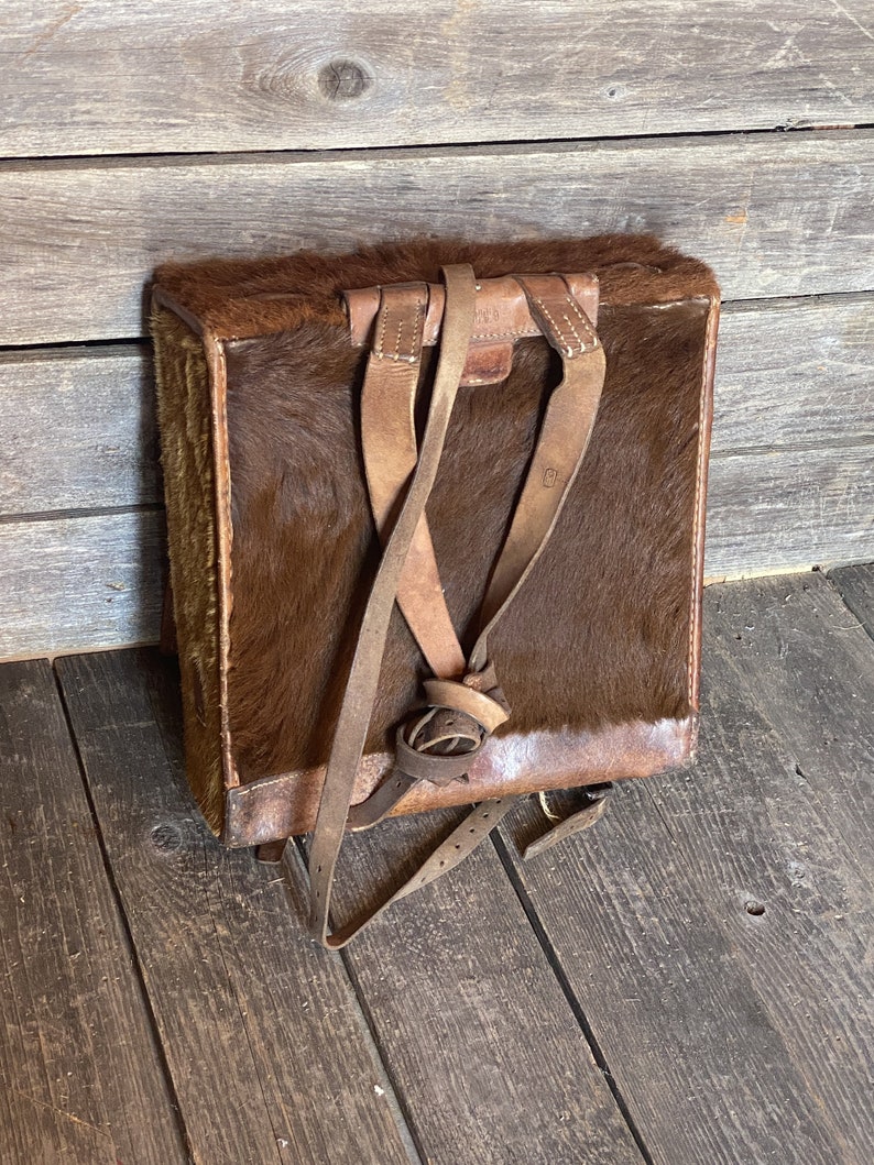 Vintage Swiss Military Rucksack Etsy