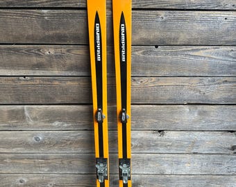 Rossignol Strato 102 Antique Refurbished Ski Wall Art Set