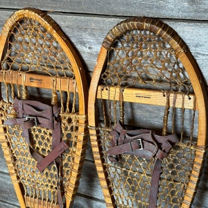 Browning Vintage Wooden Snowshoes - Canada