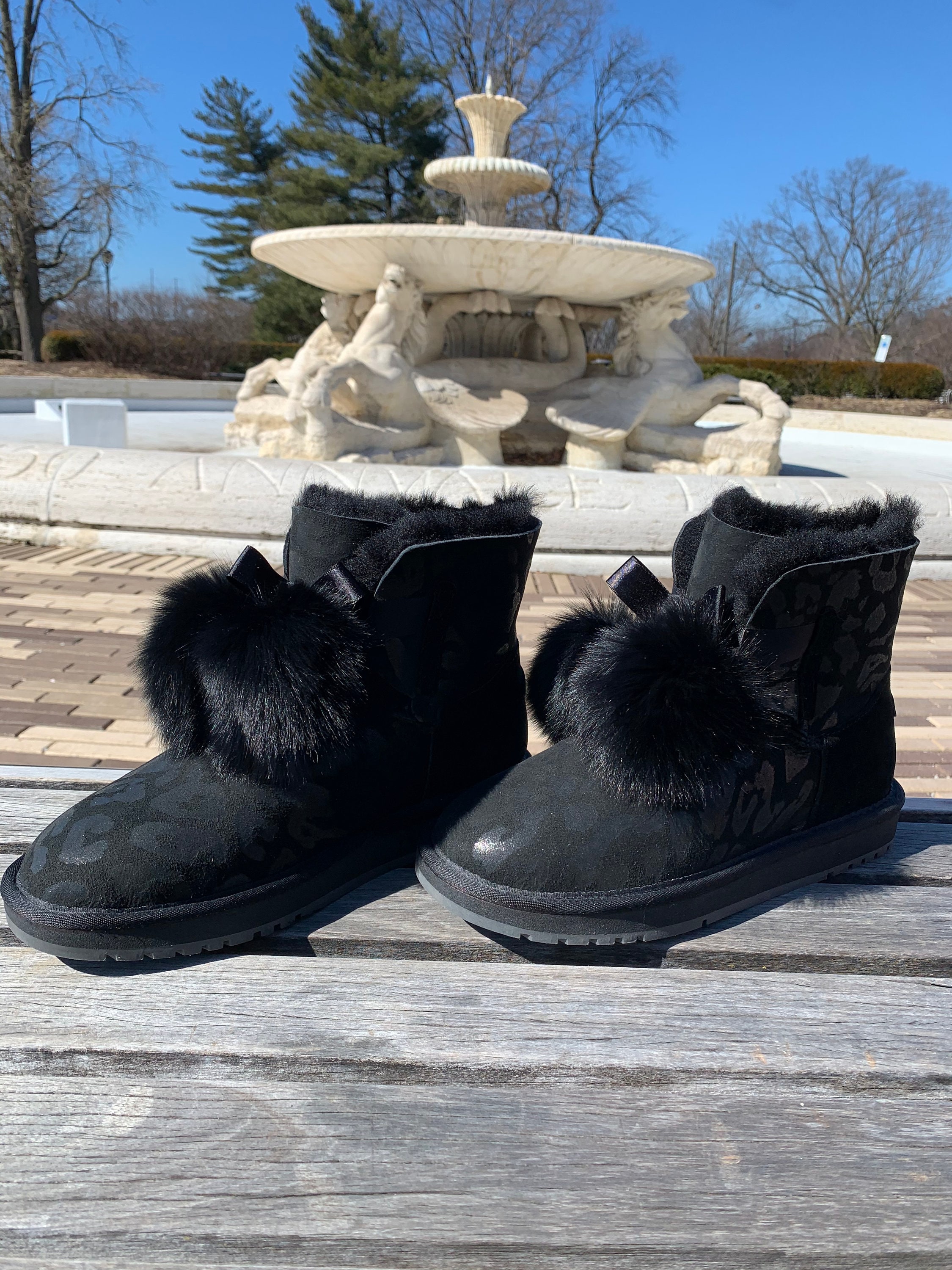 Pom Pom Ugg Etsy Canada