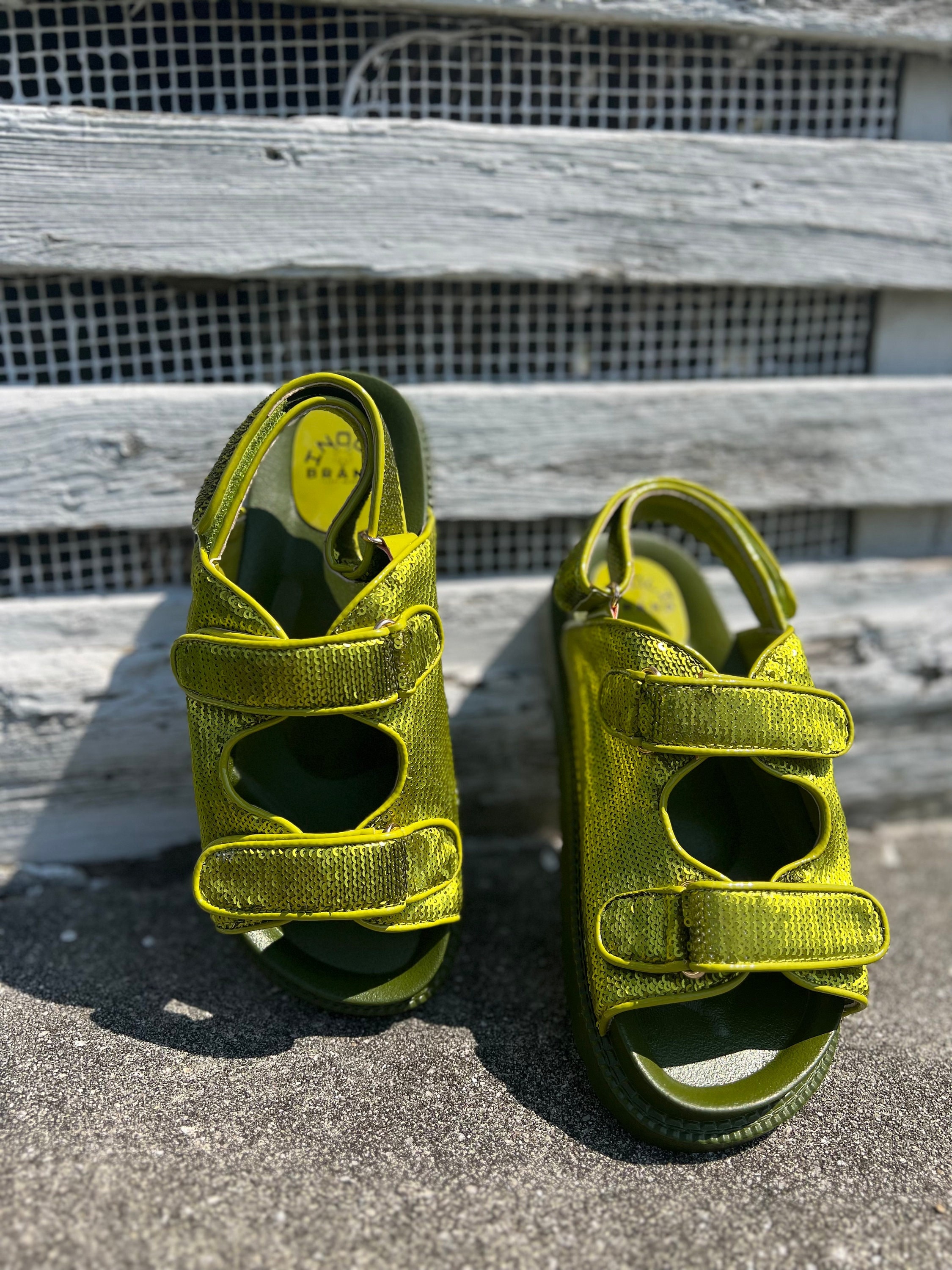 Sandalias de lentejuelas México