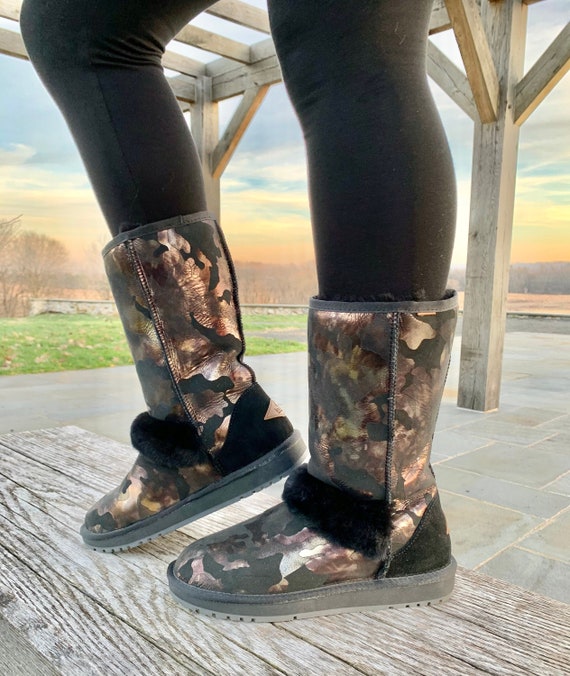 Leggings mid calf boots cheap