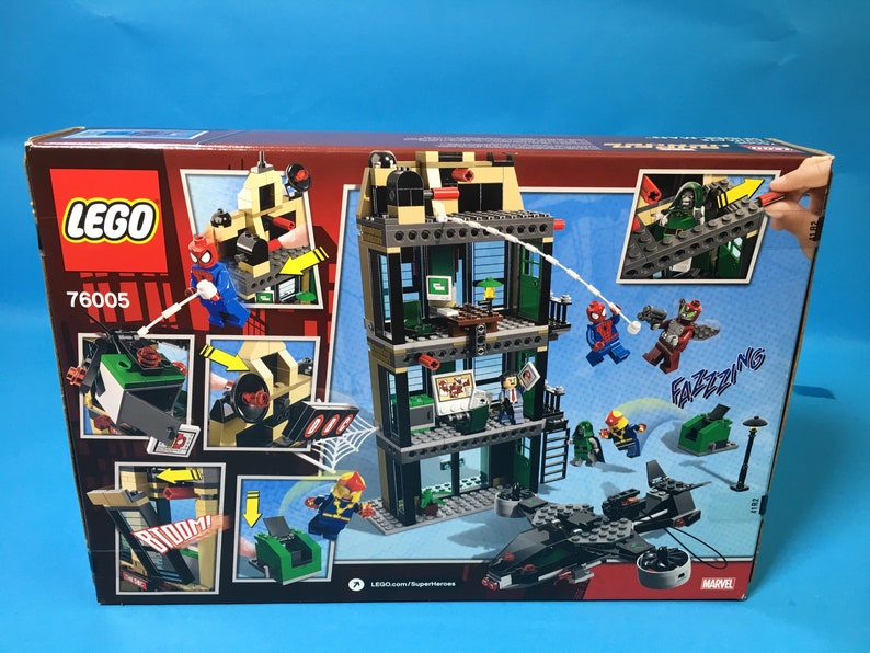 LEGO Marvel Super Heroes 76005 Spider-man Daily Bugle Showdown | Etsy