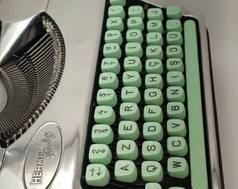Polished Hermes Baby Working Typewriter, Antique Portable