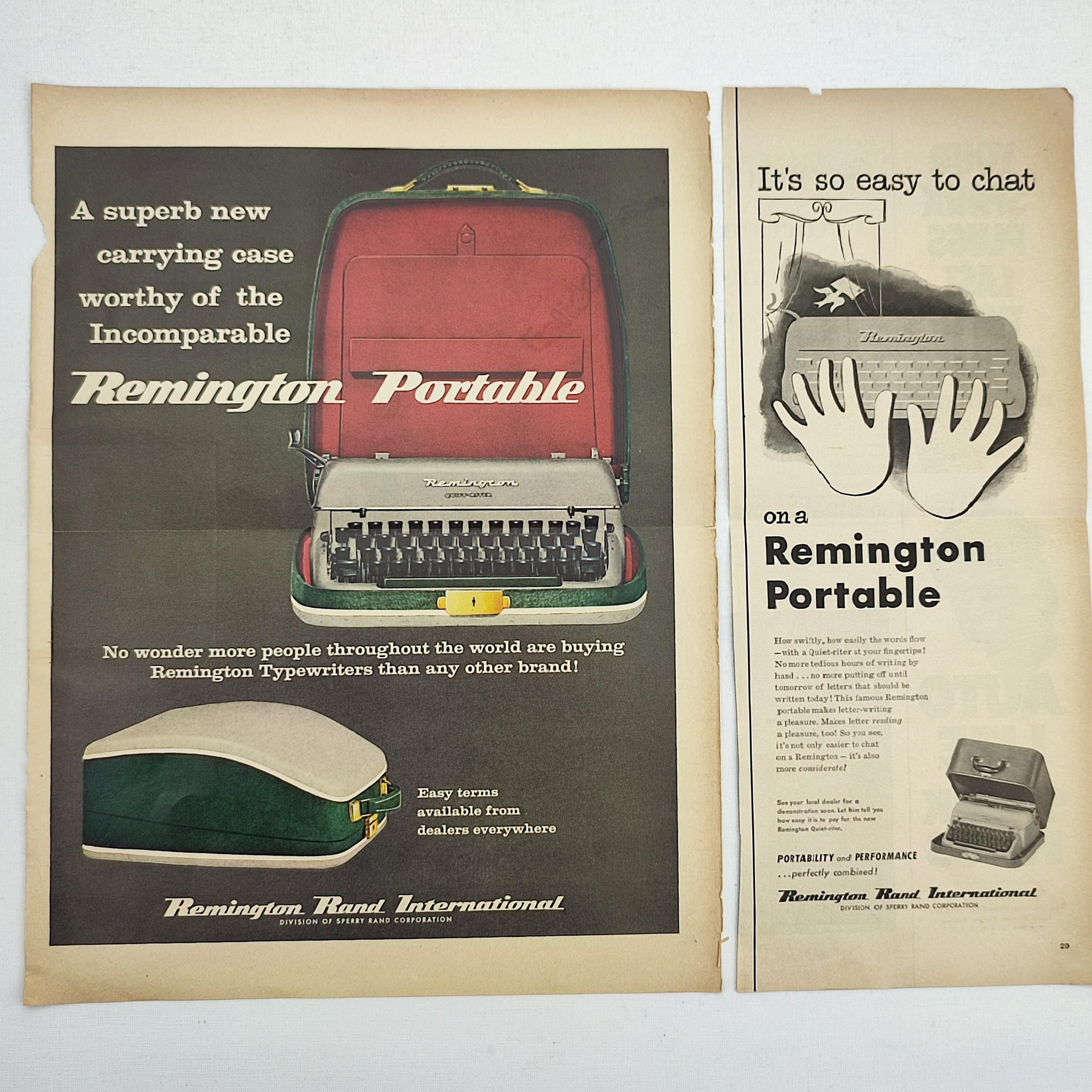 ブラックフライデー割引！レミントン トラベルライター QWERTY