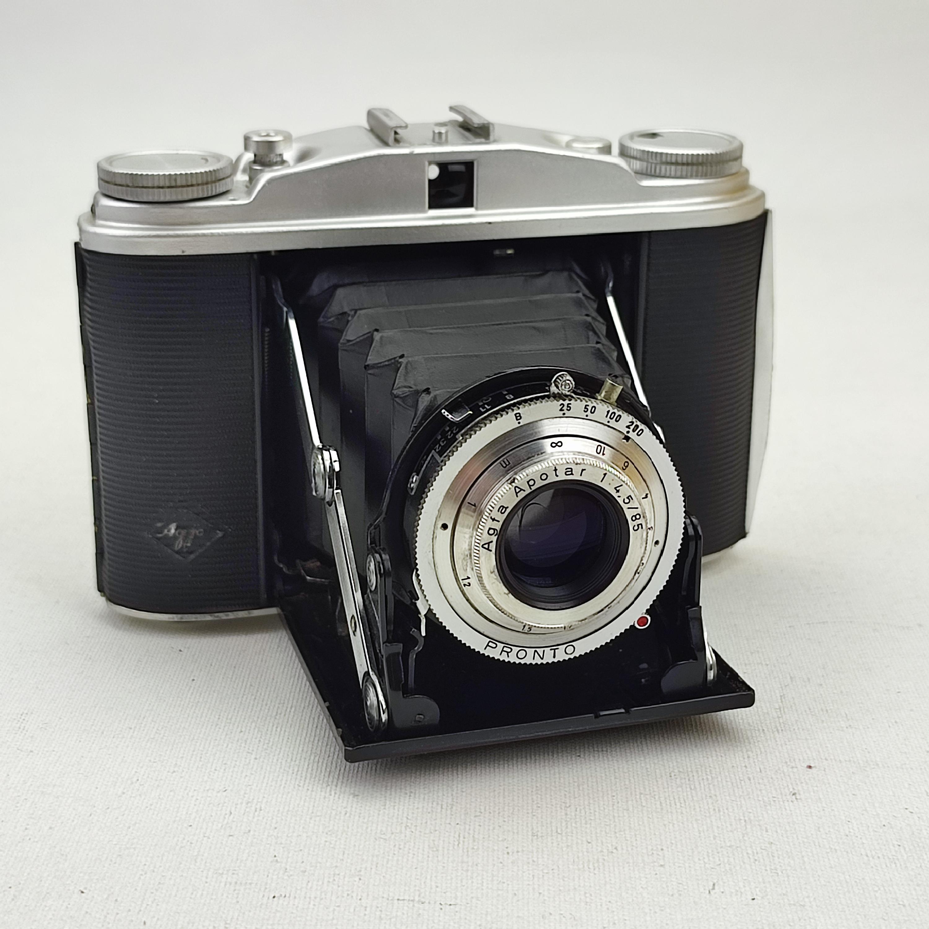 Agfa Isolette 2 Medium Format Folding Camera Agfa Agnar 85mm F/4.5 Lens ...