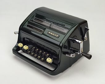 Collectible Burroughs Portable Mechanical Calculator