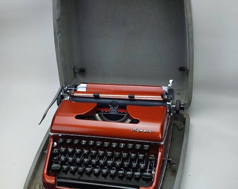 New*! Olympia SM3 Working Typewriter With Case, Antique, Portable, vintage typewriter working, Halloween Gift, New years gifts