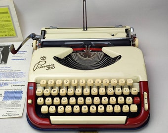 Princess 300 Vintage Schreibmaschine, Antike Schreibmaschine, Geschenk für Mädchen, Retro Schreibmaschine, Schreibmaschine
