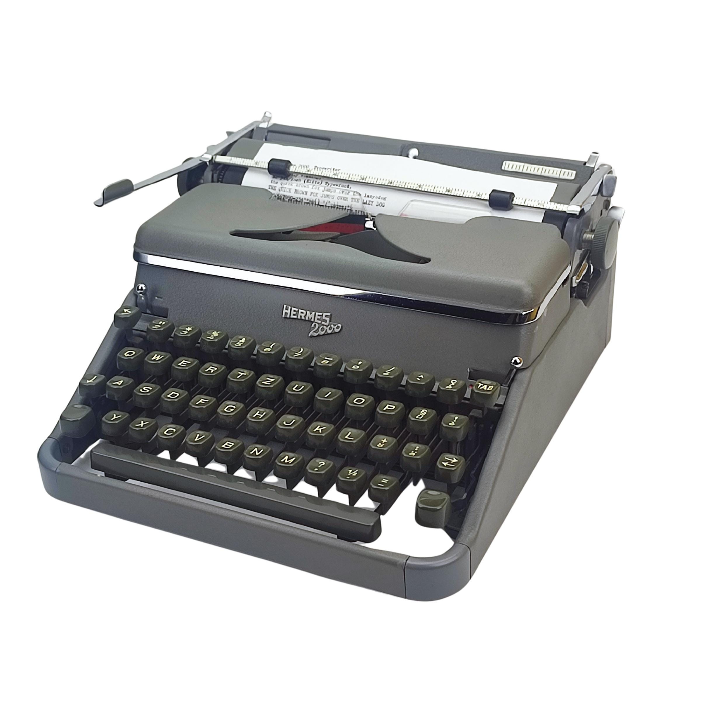 Hermes 2000 typewriter - Etsy 日本
