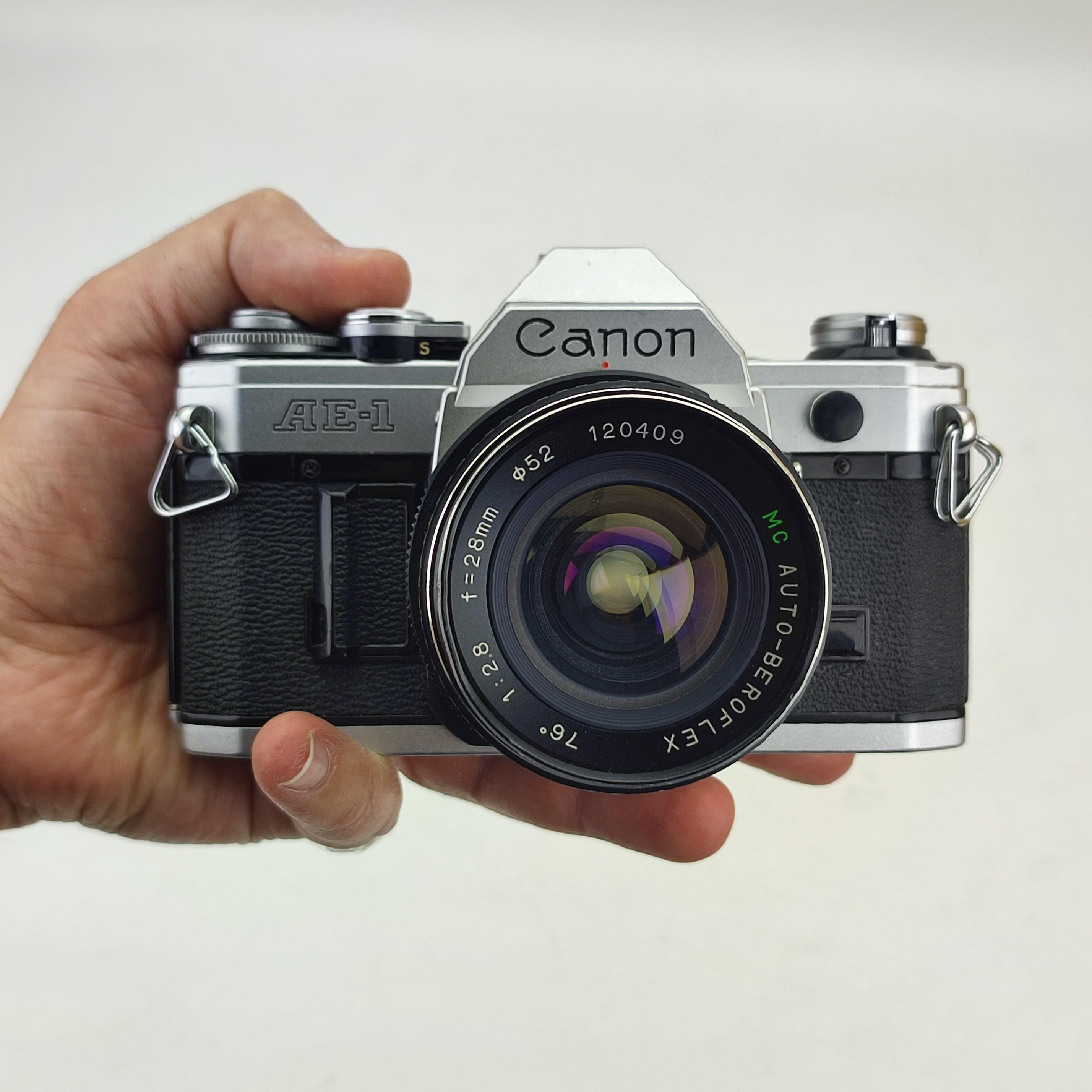 Canon AE-1 & FD 28mm F3.5　#9388 Canon AE-1 SLR Film Camera w/ Canon Lens FD 28mm F3.5 s.c.