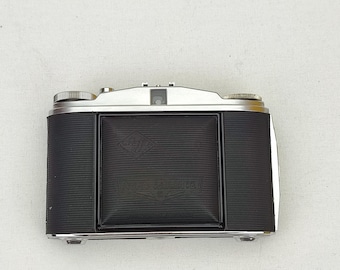 Agfa Isolette 2 Medium Format Folding Camera – Agfa Agnar 85mm f/4.5 Lens with Vario Shutter, 120 Film Vintage Working German Classic Camera