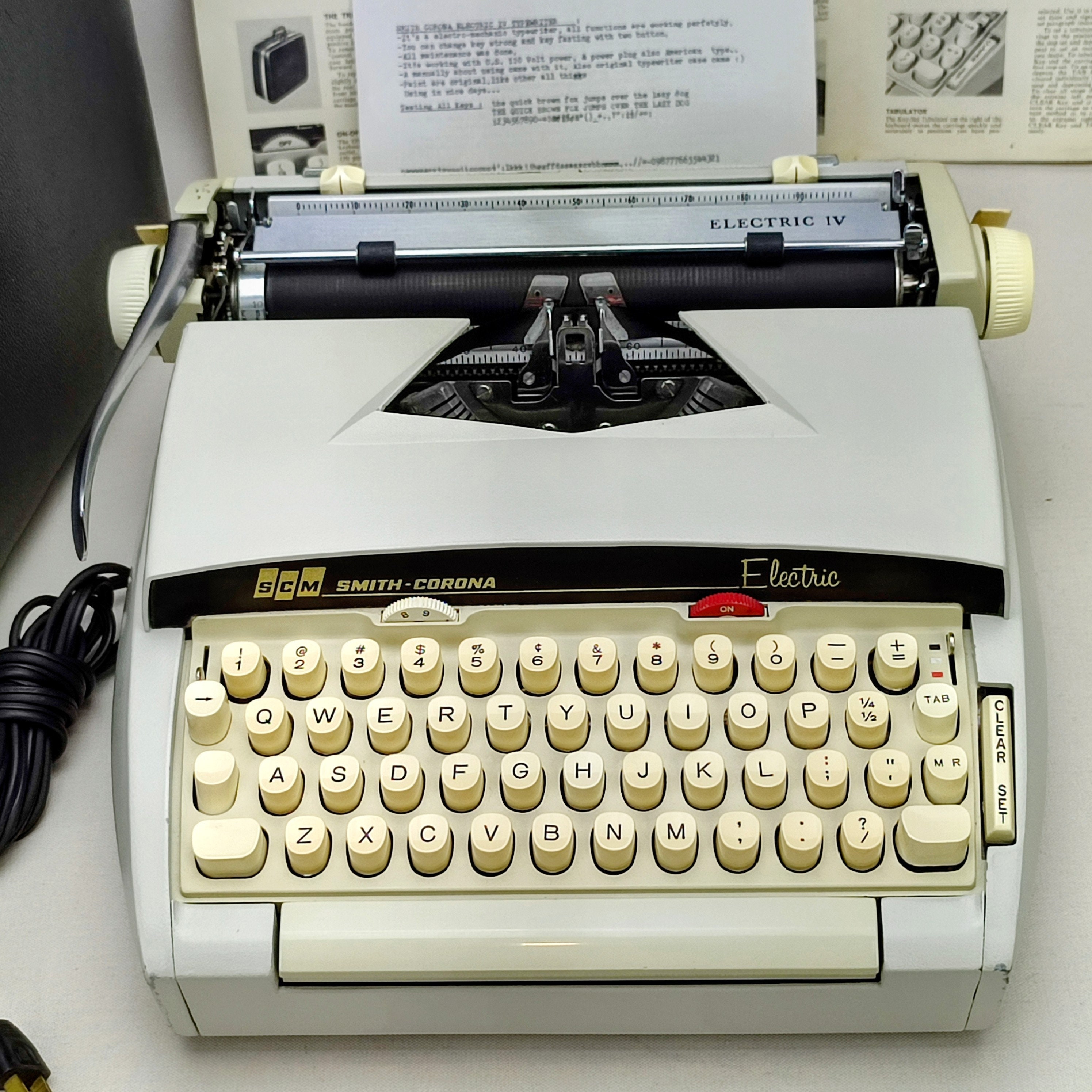 Electric typewriter brother - Etsy 日本