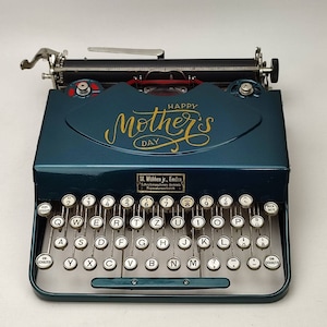 Typewriter For Mothers, Limited Editions Adler Klein 2 Typewriter, Best Gift For Mom, Working Vintage Typewriter, Antique typewriter for her