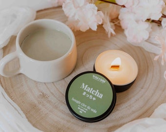 Matcha - Natural scented candle - 12h