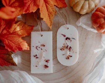 Cashmere & Silk - Autumn scented wax tablet, Scented melt, Linen suspension, Home fragrance, Soy candle