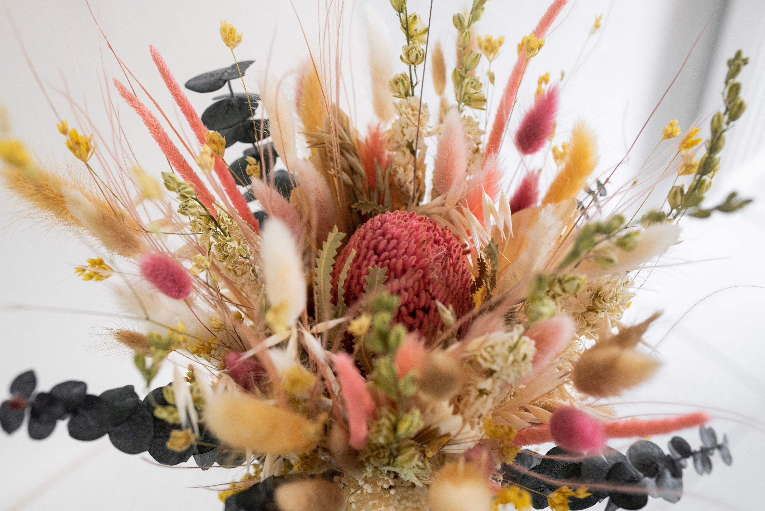 Lucy/Bouquet Fleurs Séchées Déco Bohème de Mariée