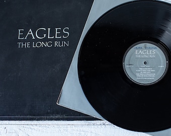 Vintage Eagles the Long Run Album Vinyl LP Record 12
