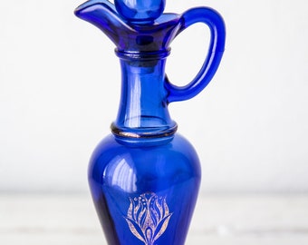 Avon Cobalt Blue Perfume Bottle