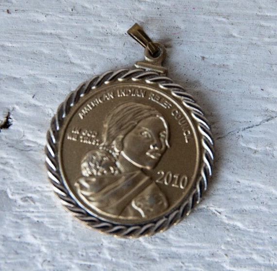 Gold Plated  Replica Coin Pendant - image 1