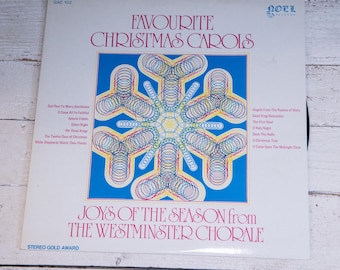 Favorite Christmas Carols Vintage Vinyl